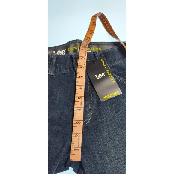 Lee Extreme Motion Straight Taper Jeans 29x30 Jackson Straight Fit Stretch - Picture 8 of 12